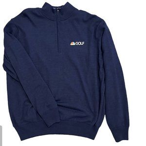 FootJoy Quarter-Zip NBC Golf Channel Knitted Luxury Sweater